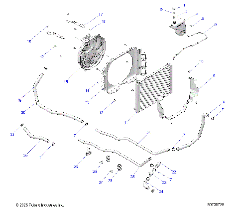 ENGINE, COOLING SYSTEM - R26RRV99AK (S0706738)