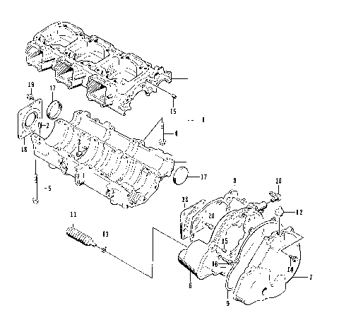 CRANKCASE ASSEMBLY [72737]