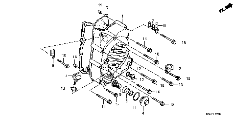 RIGHT CRANKCASE COVER