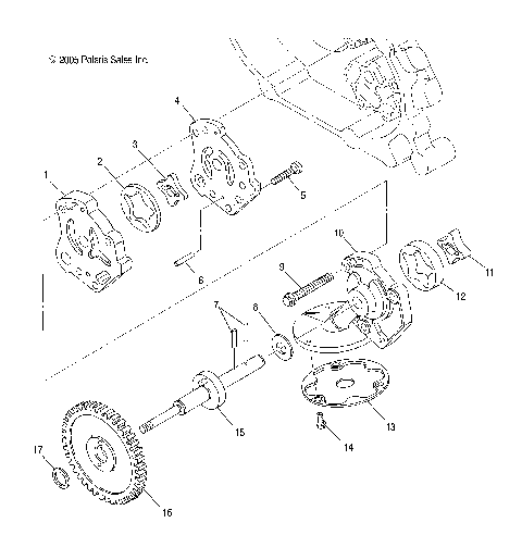 ENGINE, OIL PUMP - A07CL50AA (4999201649920164D12)