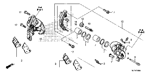 FRONT BRAKE CALIPER (1)