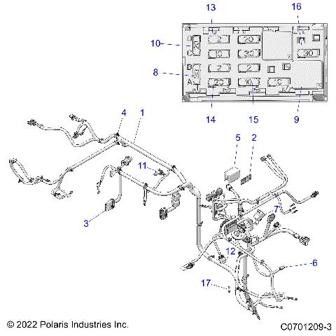 ELECTRICAL, WIRE HARNESSES - R22MAAE4F4/F9 (C0701209-3)