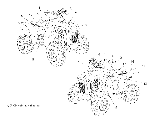 DECALS - A07BA50FA (49ATVDECAL07SCRMIN)