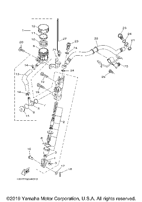 REAR MASTER CYLINDER