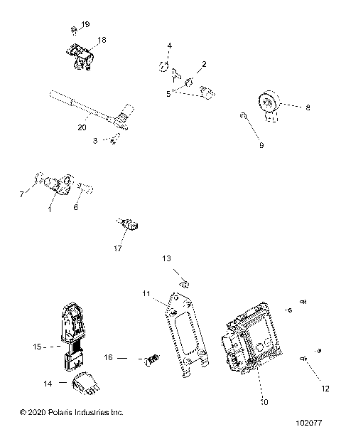 ELECTRICAL, SWITCHES, SENSORS and ECM - A21SJS57CX/EX (102077)