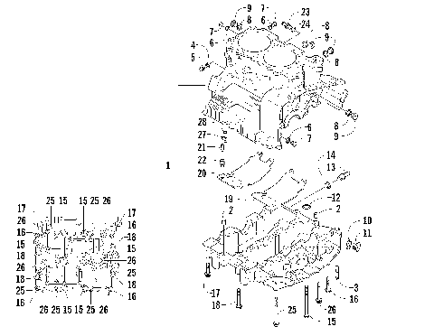 CRANKCASE ASSEMBLY [95603]