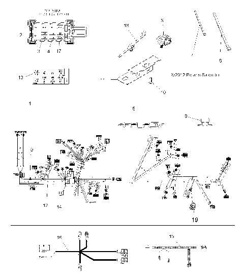 ELECTRICAL, HARNESS - A13ZN8EAD/K/L/T (49ATVHARNESS12SPXPEPS850)