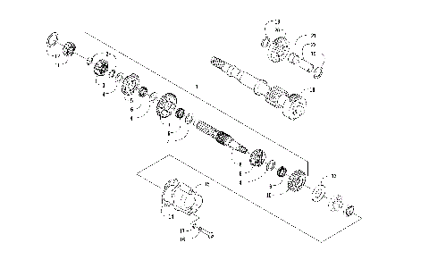 SECONDARY TRANSMISSION ASSEMBLY [302156]