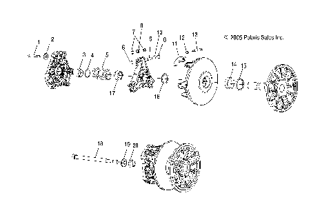 DRIVE CLUTCH - S07PY7FS/FE (4997479747C11)