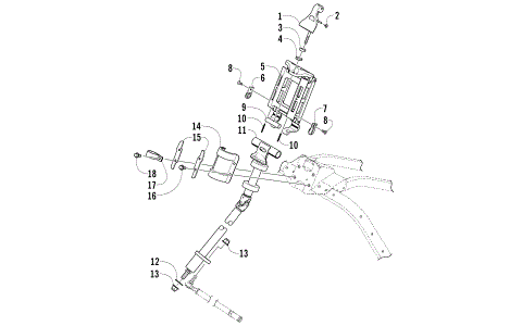STEERING POST ASSEMBLY