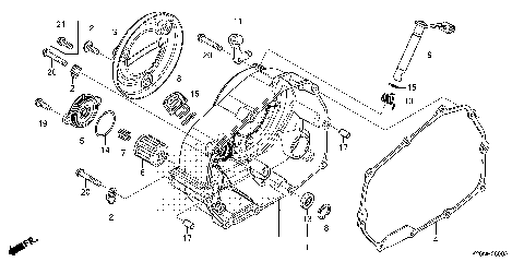 RIGHT CRANKCASE COVER
