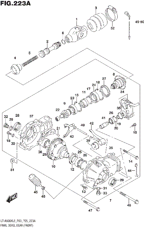 FINAL BEVEL GEAR (FRONT)