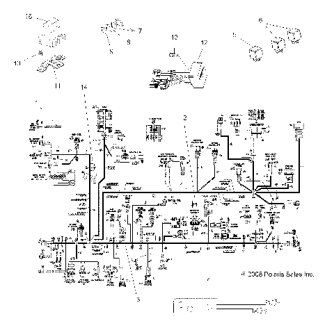 ELECTRICAL, HARNESSES - A09DN50EA (49ATVHARNESS09SP500TRGQD)