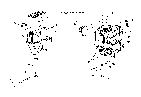 OIL TANK/AIR BOX - S07NP5CS/CE (4997259725C02)