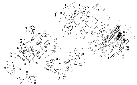 SKID PLATE AND SIDE PANEL ASSEMBLY [96620]