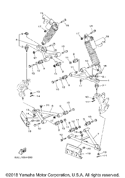 FRONT SUSPENSION WHEEL