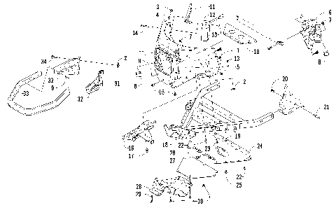 FRONT BUMPER AND FRAME ASSEMBLY [99695]