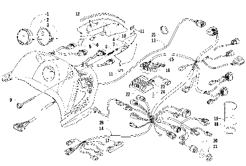 HEADLIGHT, INSTRUMENTS, AND WIRING ASSEMBLIES [89901]