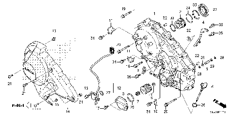 RIGHT CRANKCASE COVER