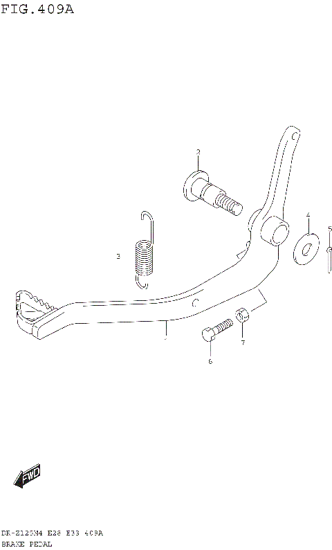 BRAKE PEDAL