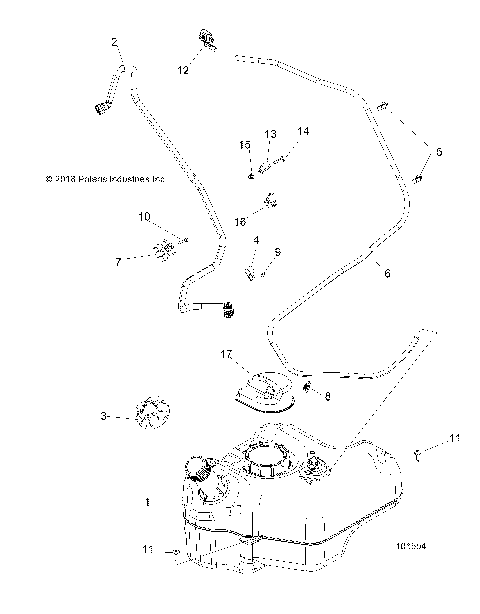 BODY, FUEL TANK - A19DBA50A5 (101554)
