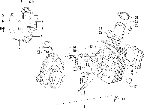 CYLINDER HEAD ASSEMBLY [77870]