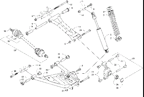REAR SUSPENSION ASSEMBLY [303703]