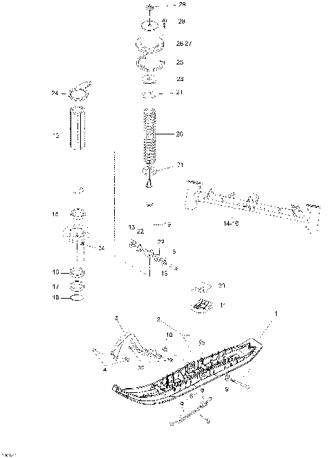 07- Front Suspension And Ski