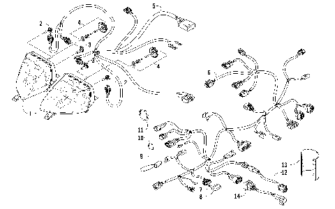 HEADLIGHT AND WIRING ASSEMBLIES [91130]