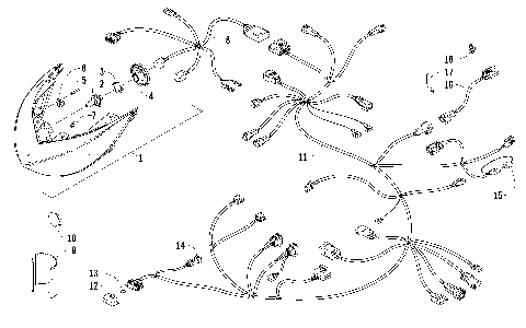 HEADLIGHT AND WIRING ASSEMBLIES [95135]