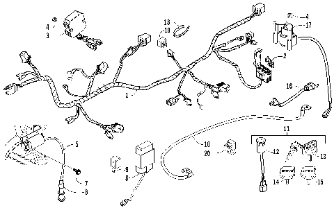 ELECTRICAL AND WIRING HARNESS ASSEMBLY [89288]