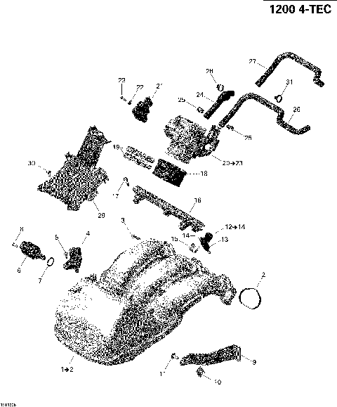 02- Air Intake Manifold And Throttle Body 2
