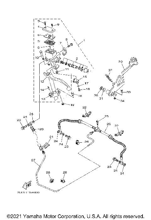 REAR MASTER CYLINDER