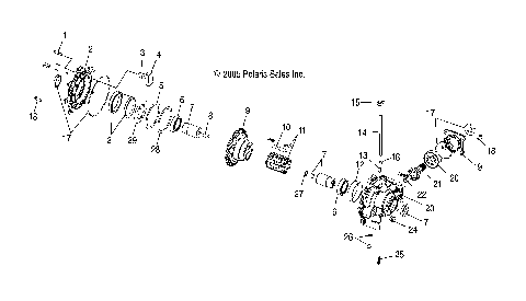 GEARCASE, FRONT - R07RF68AD/AF (4999202259920225D03)