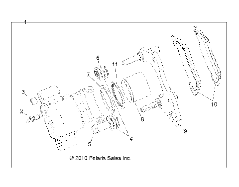 BRAKES, FRONT CALIPER - R14RH76AA/76AC/7EAZ (49RGRCALIPER11500EFI)