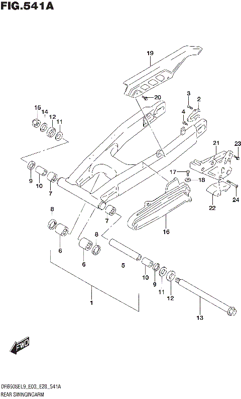 REAR SWINGINGARM