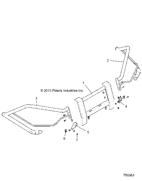 BODY, FRONT BRUSH GUARD - R16RTU87A9/AB/B9/BB (700383)