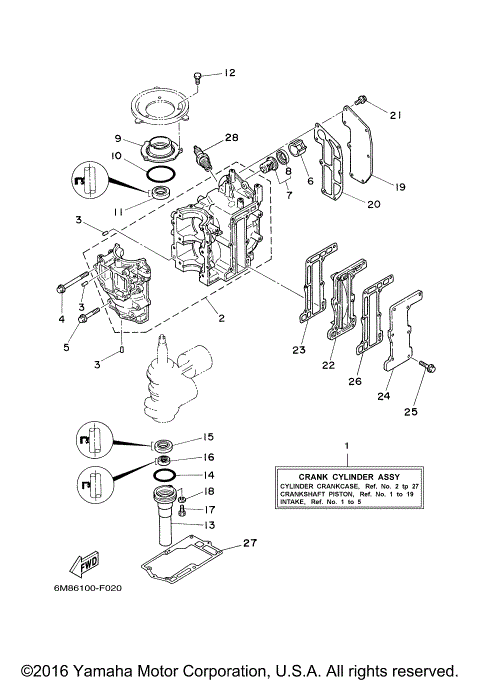 CYLINDER CRANKCASE