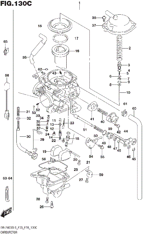CARBURETOR (DR-Z400SL6 E33)