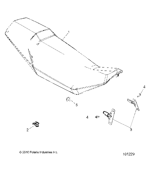 BODY, SEAT - A17SVA95N2/SVE95NM (101229)