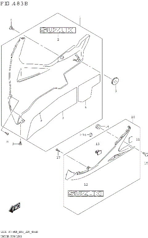 UNDER COWLING (GSX-R750Z)