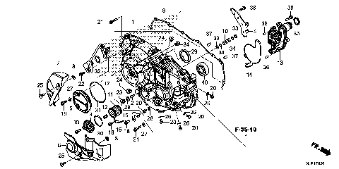 RIGHT CRANKCASE COVER (2)