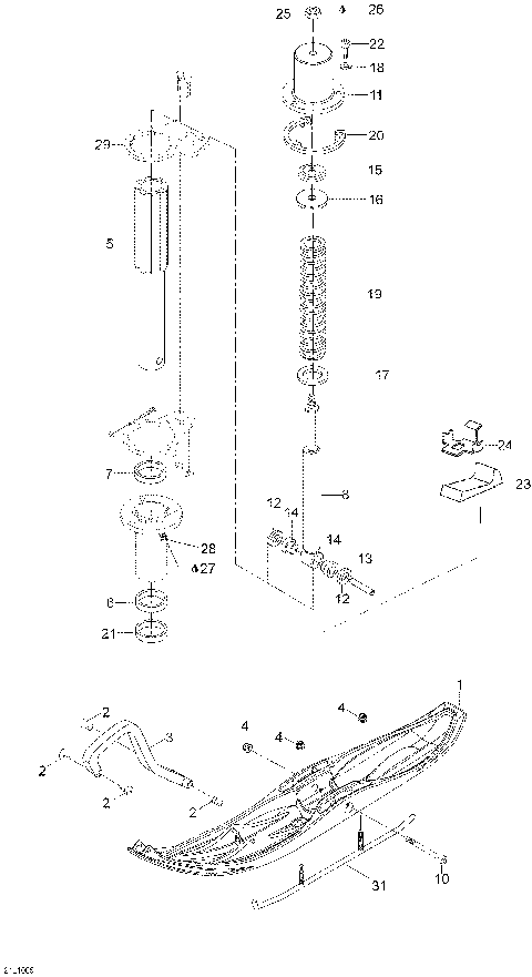 07- Front Suspension And Ski