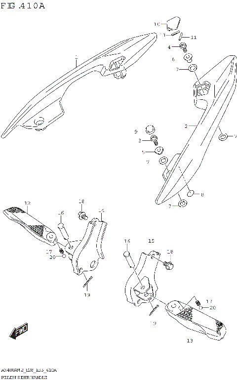 PILLION RIDER HANDLE