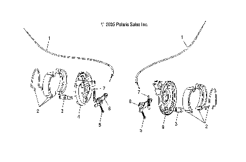 BRAKE, FRONT - A07FA09AA/AB (4999202399920239B11)