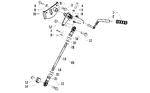 SHIFT LEVER ASSEMBLY [90939]