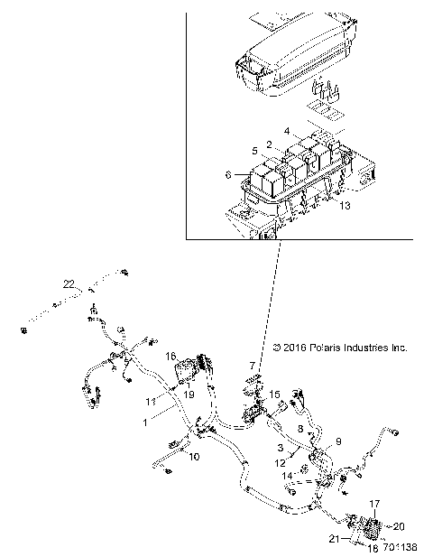 ELECTRICAL, WIRE HARNESS - Z17VBE87AB/AK/AM/LK (701138)