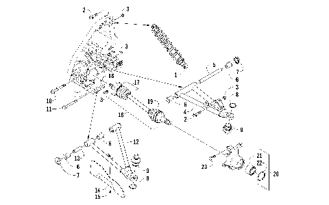 FRONT SUSPENSION ASSEMBLY [94392]