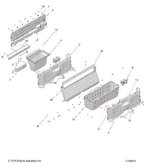 BODY, FLOORS, CLOSEOFFS & BINS