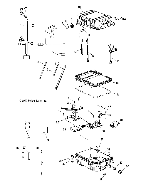 ELECTRICAL BOX - W045297DA/IA/IB (4990519051B11)